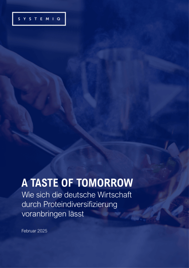 Cover Image A Taste of Tomorrow Report