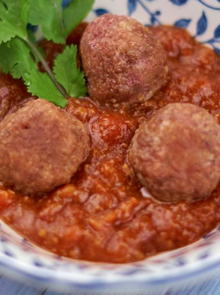 BioTech Foods cultivated meatballs