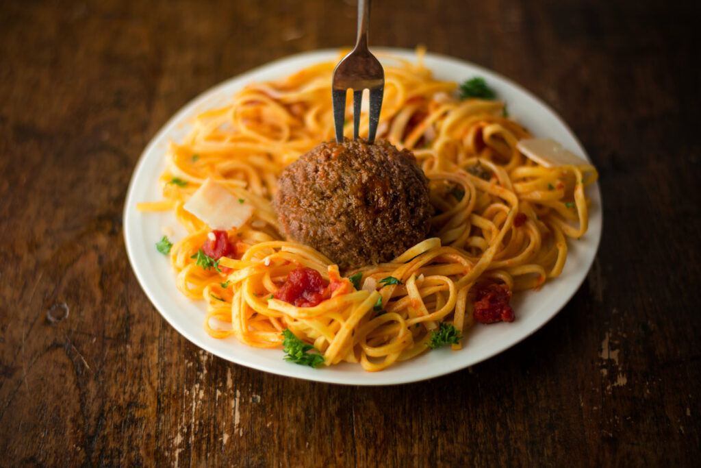 Mosa Meat cultivated meatball