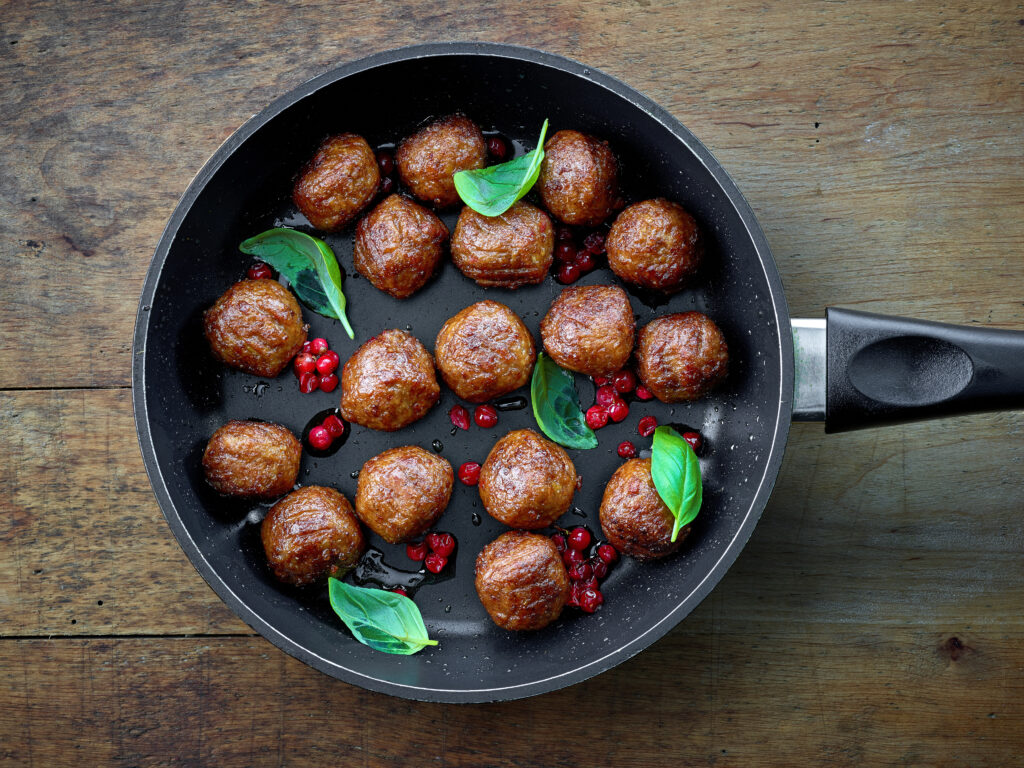 Plant-based meatballs