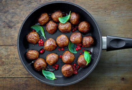 Plant-based meatballs