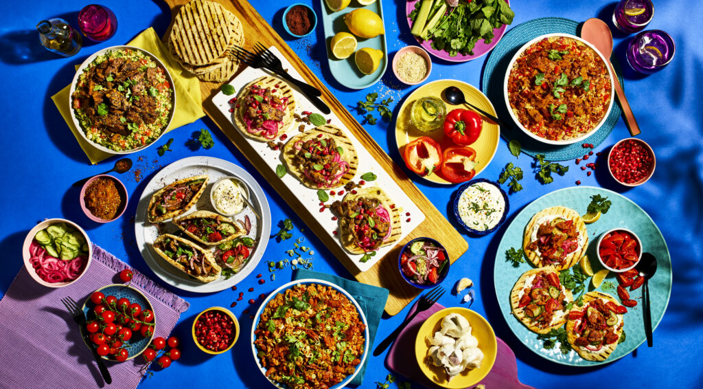Healthy vibrant plant-based spread made with mycoprotein. Courtesy: Quorn